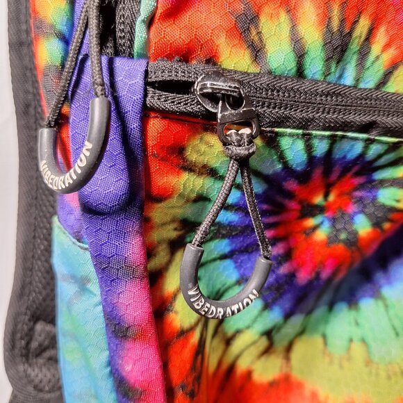 Vibedration Hydration Backpack w/o bladder - Rainbow Tie Dye main image 4